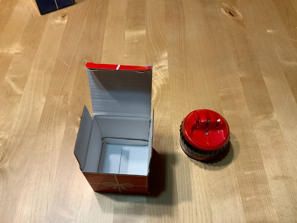 Little Red Knife Sharpener Kitchen Sharpening System Tool in gift box