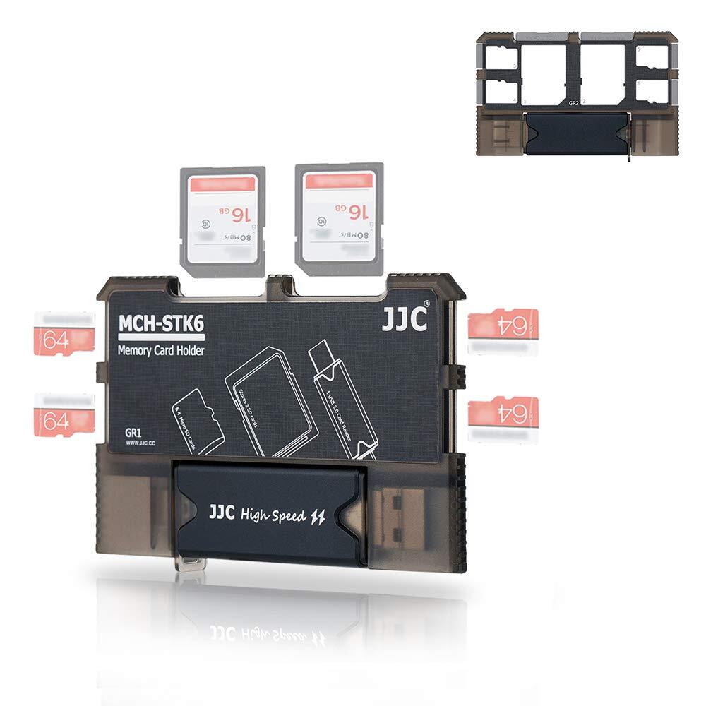 Micro Sd Card Holder And Sd Card Case Memory Card Storage Organizer With Usb Rea
