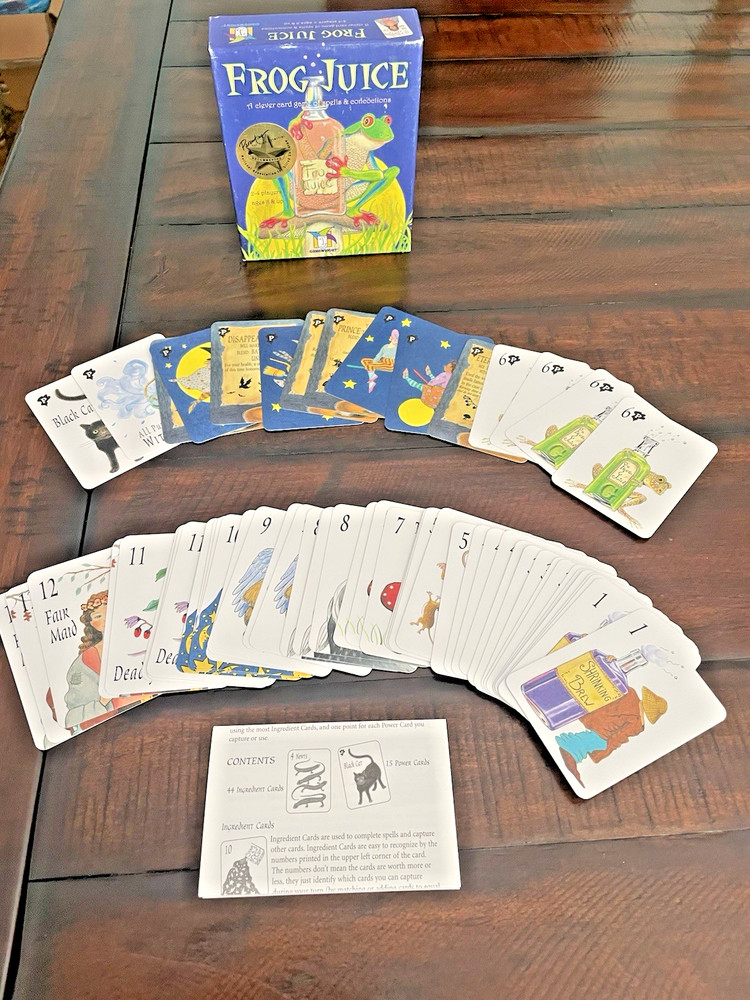Frog Juice Card Game Gamewright 100% COMPLETE Spells & Concoctions