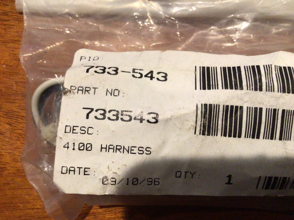 Simplex - 4100 Harness Assembly 733-543 - Original Packaging - Never Opened
