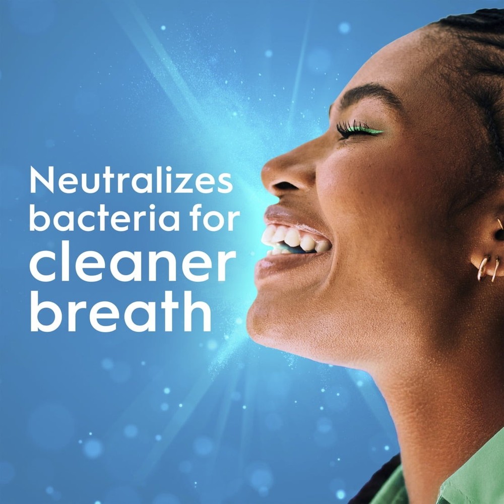 Toothpaste Clean Breath Spearmint 4.6oz - Neutralizes Bad Breath, Antil