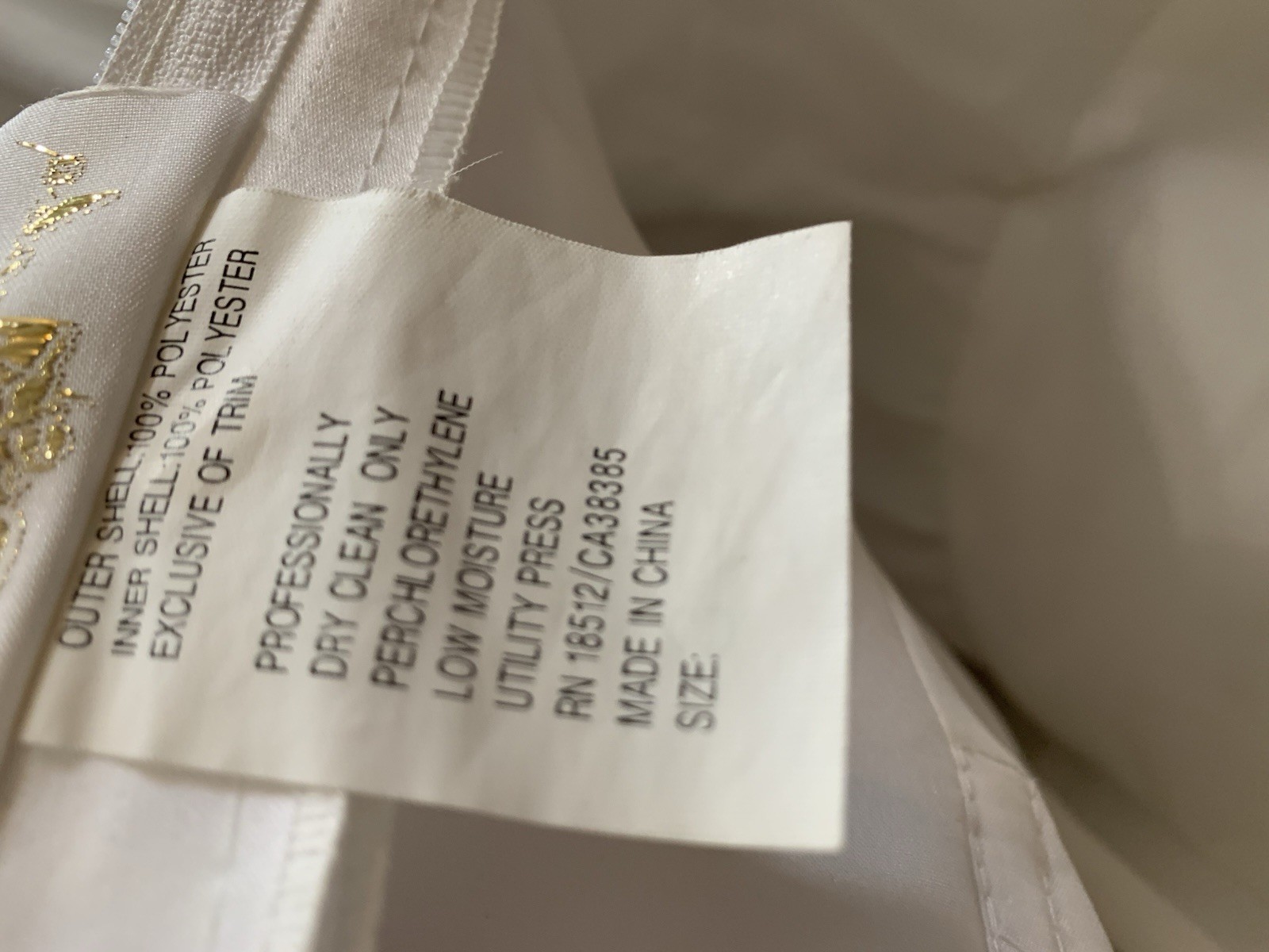 Vintage White Wedding Dress Bridal Originals Pearls Sequins Size 6 READ