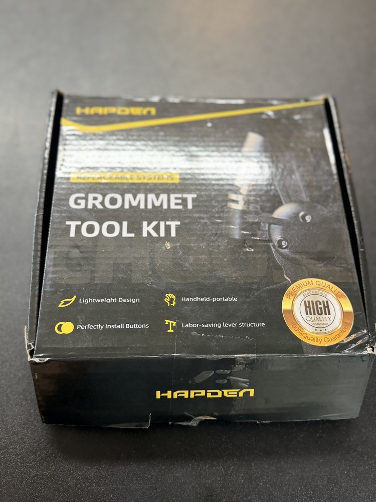 Hapden Grommet Tool Kit 10mm - NEW