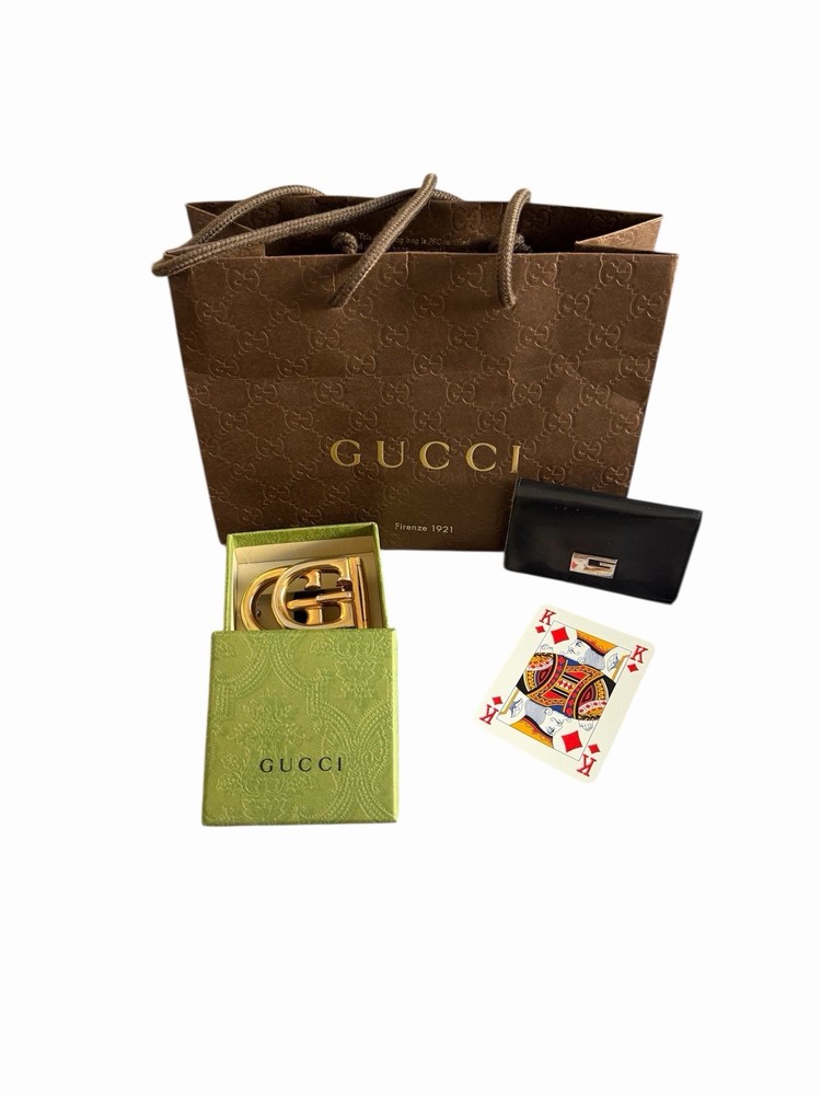 GUCCI 5 Piece Bundle Includes Items Listed & Shown - See Photos & Description