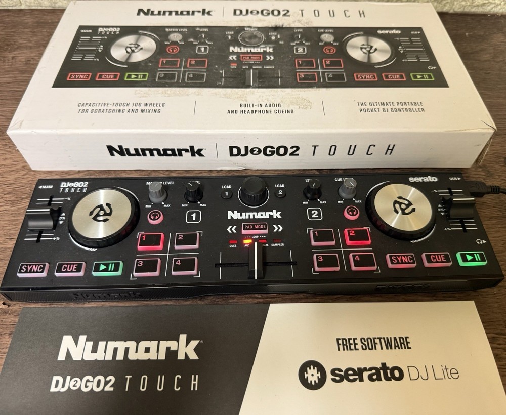 CONTROLLER DJ NUMARK DJ2Go 2 Touch ( nuovo )
