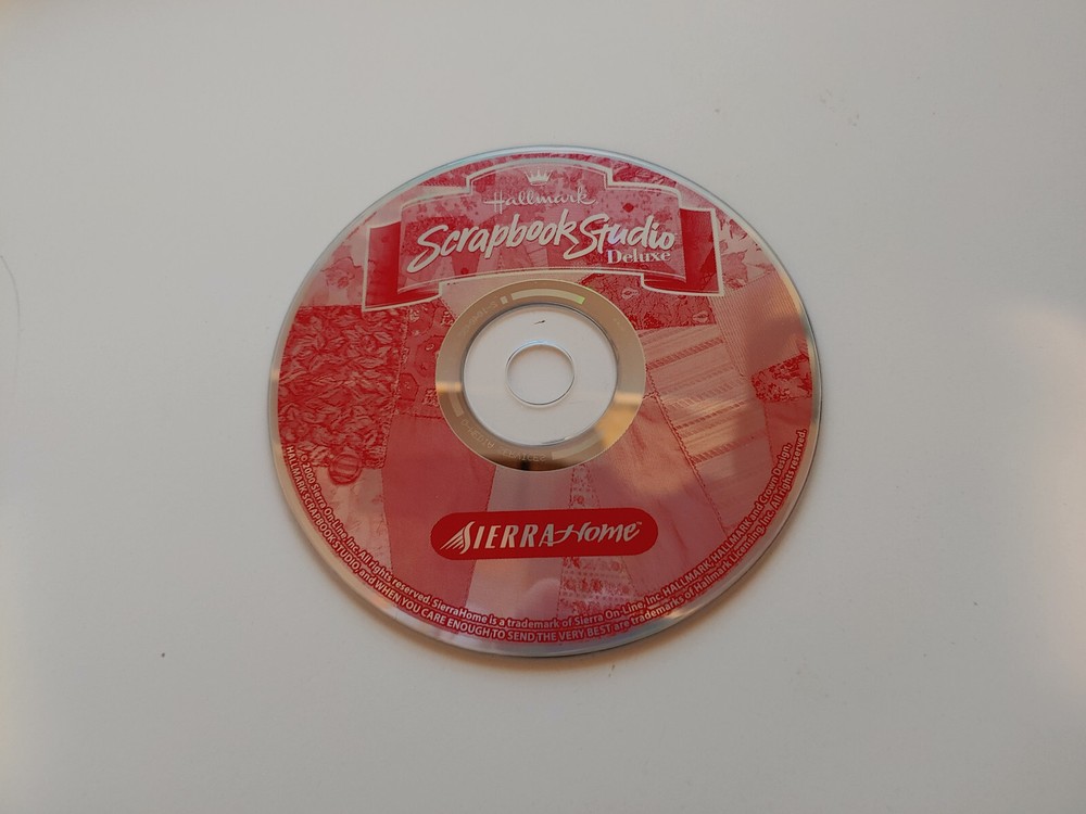 Hallmark Scrapbook Studio Deluxe PC Software   (#c4)