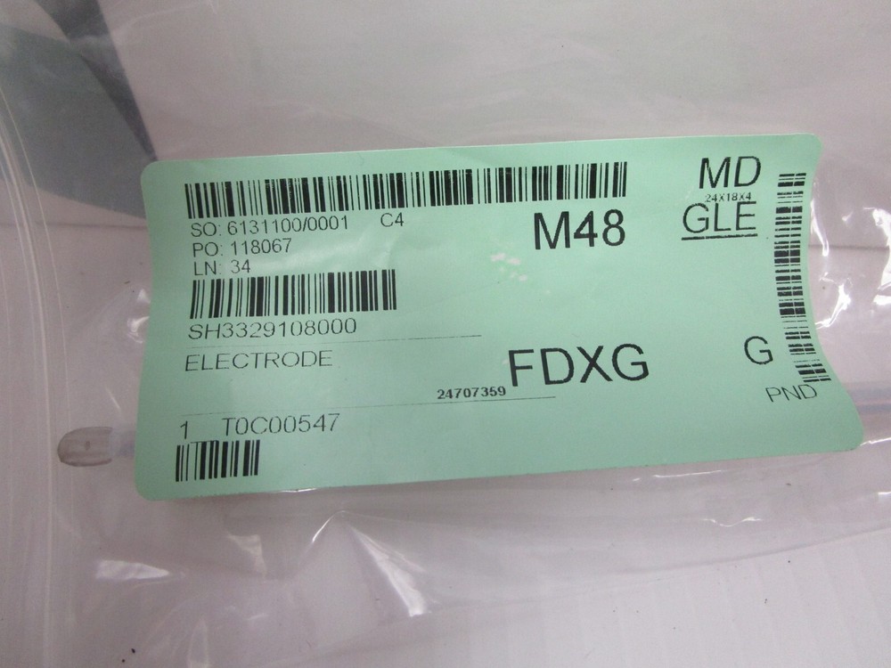 1 New Schaerer 33.2910.8000 ELECTRODE COMPLETE NW