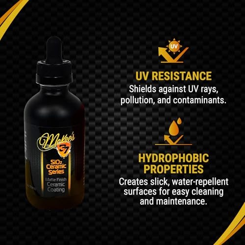 - Matte Finish Ceramic Coating - Advanced Protection & 4 oz. (SiO2 Ceramic)