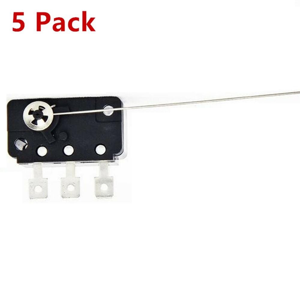 5Pack 4.8mm Long Hinge Microswitch Arcade Change-Coin Acceptor Micro Switch E