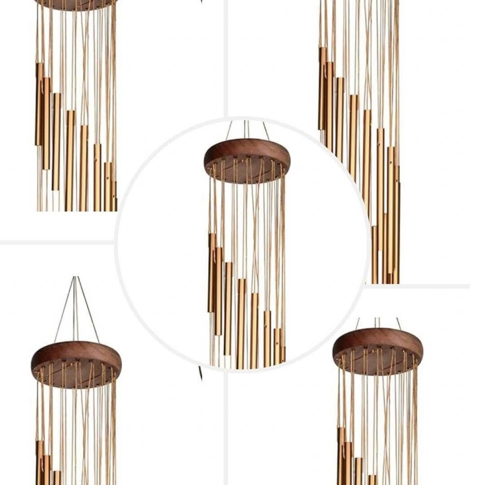 5 pc Metal Wind Chimes, NEW