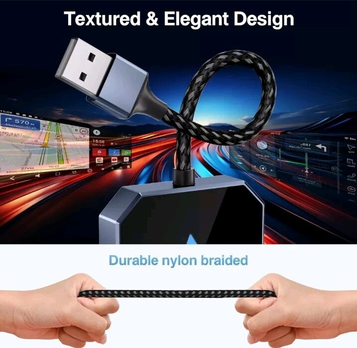 Android Auto Wireless Adapter for Factory Wired Android Auto - Instant Connect