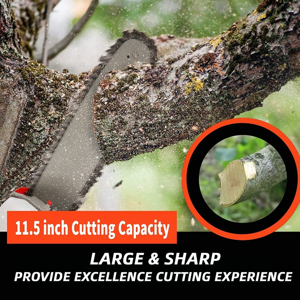 Upgraded Pole Saws Gas Powered 58CC 2 Cycle Extendable Pole Saws Tree Trimming