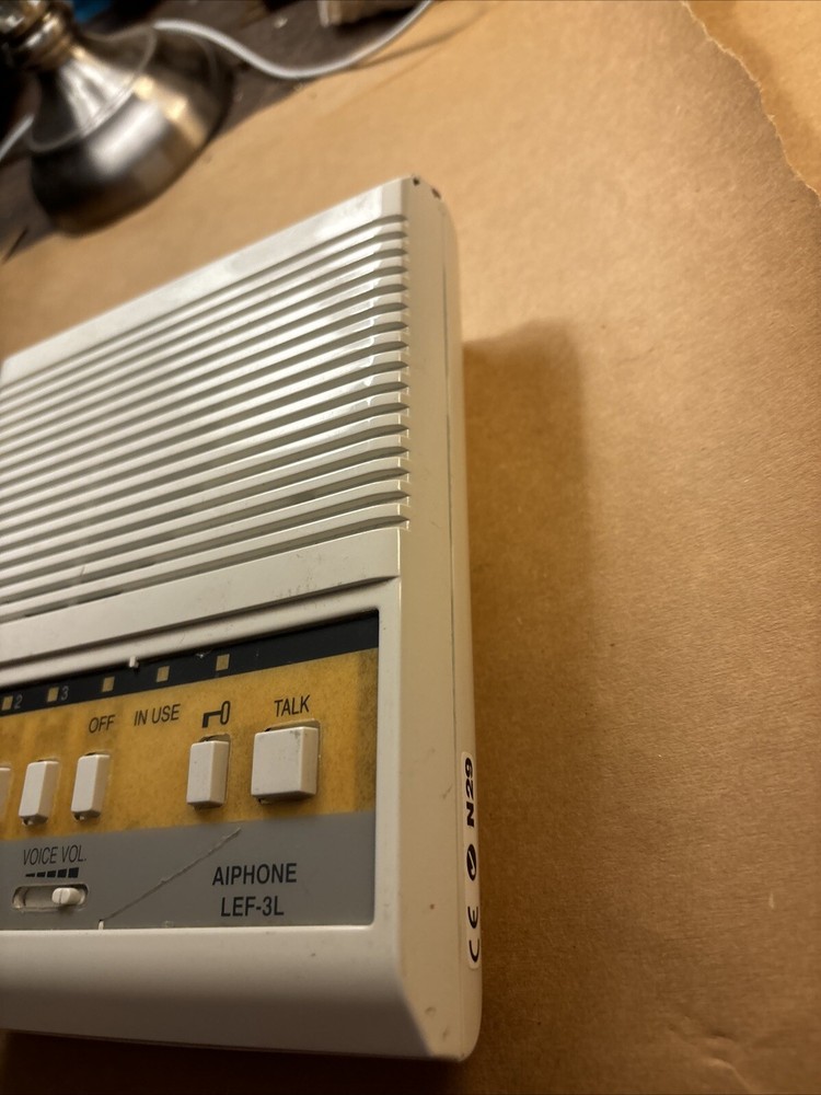 Aiphone 3-Call Master Station Audio Intercom LEF-3L