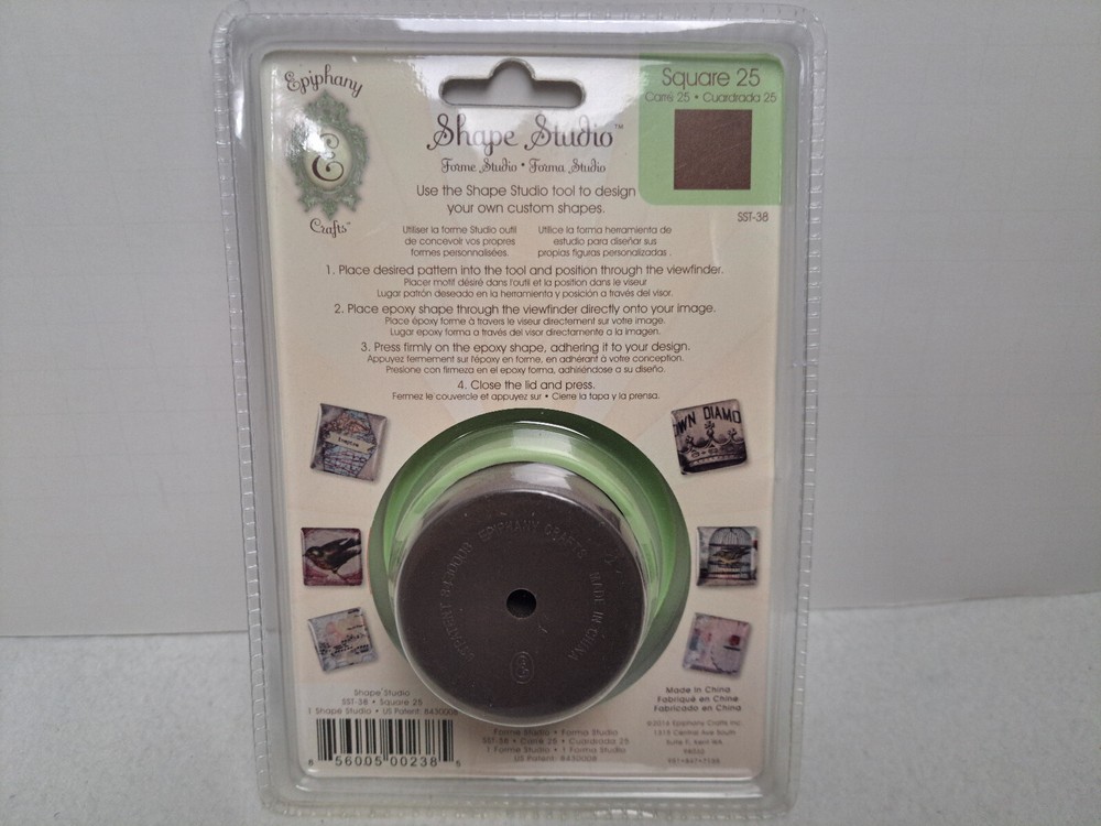 Epiphany Crafts - Shape Studio (Square 25) #SST-38