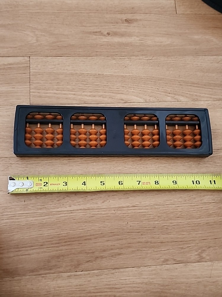 Japanese Portable 23 Column Abacus Arithmetic Soroban School Math Learning Tool