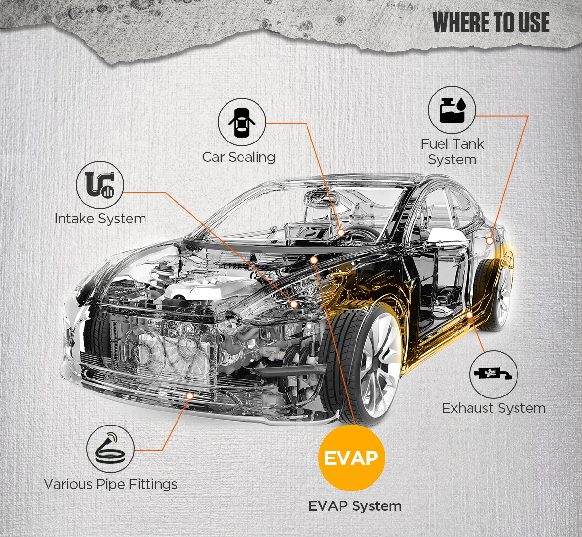AUTOOL SDT202 EVAP Smoke Machine Automotive Fuel Pipe Smoke Leak Detector Tester