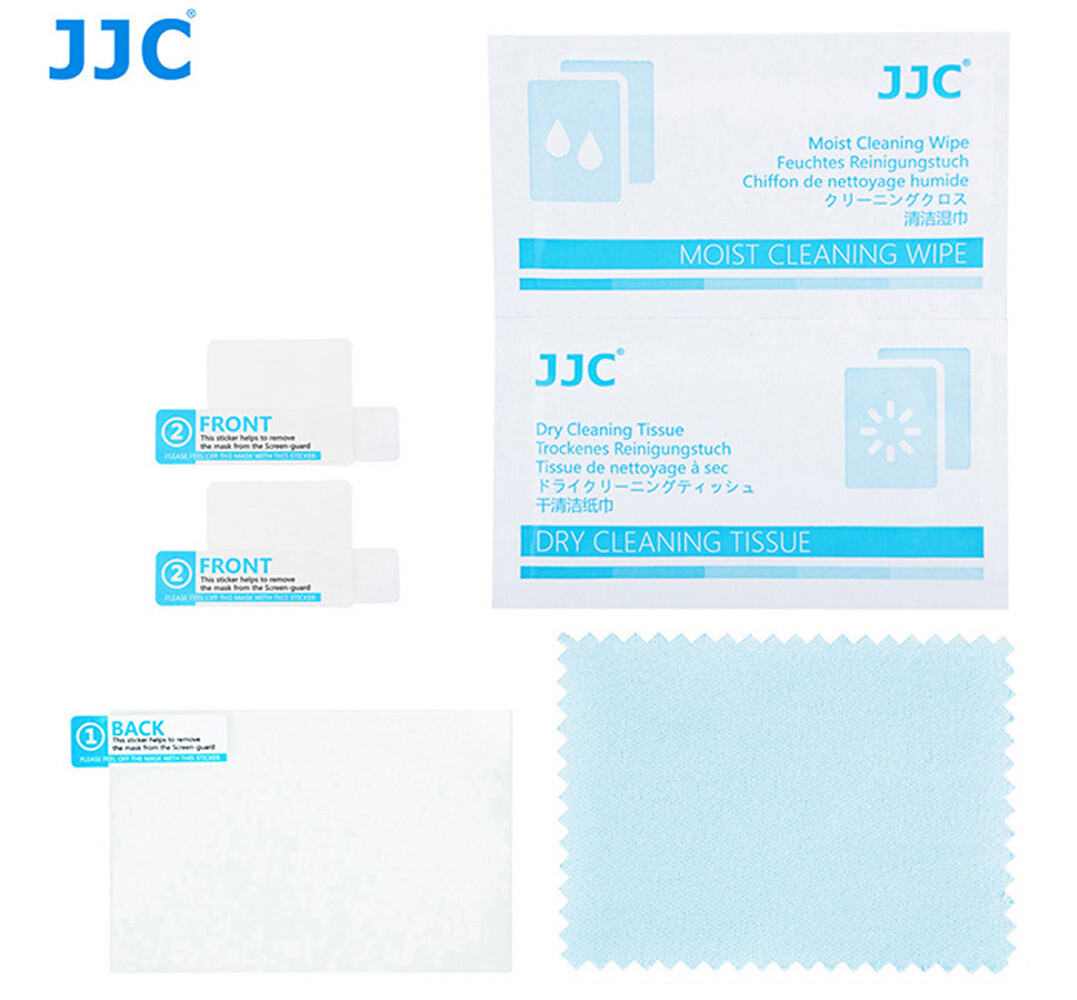 JJC Tempered Glass LCD Protector + Ergo Large Eyecup for Nikon Z6 Z7 Z6II Z7II