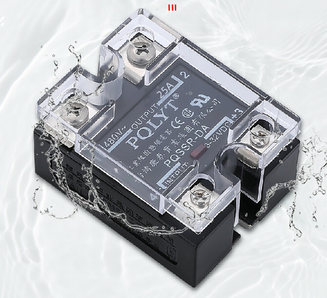 PQSSR-DA 25A Single-phase Solid State Relay SSR-25DA DC Control AC