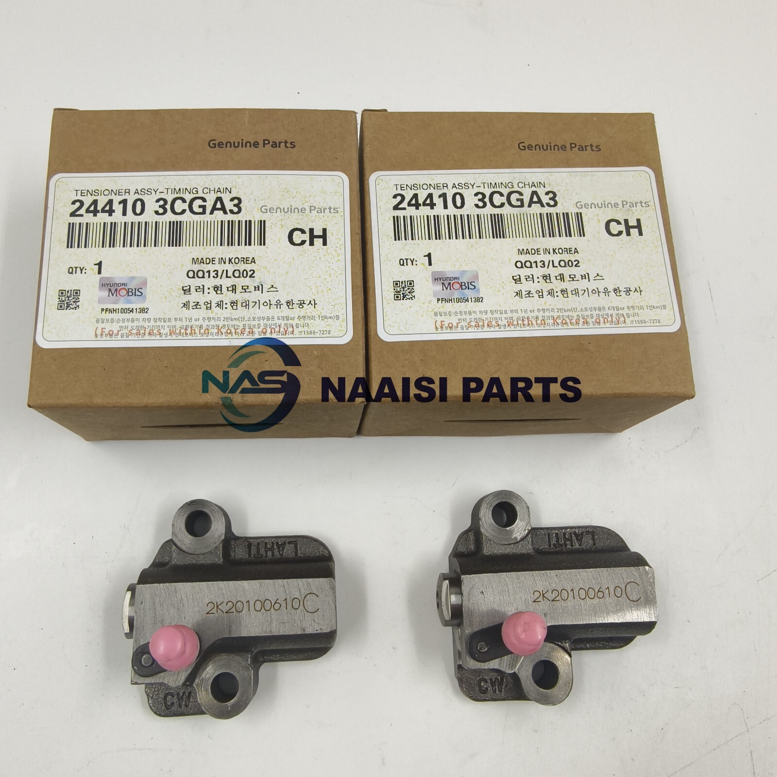 GENUINE OEM Engine Timing Chain Kit Fit Santa Fe Sorento Azera Genesis 3.3L 3.8L