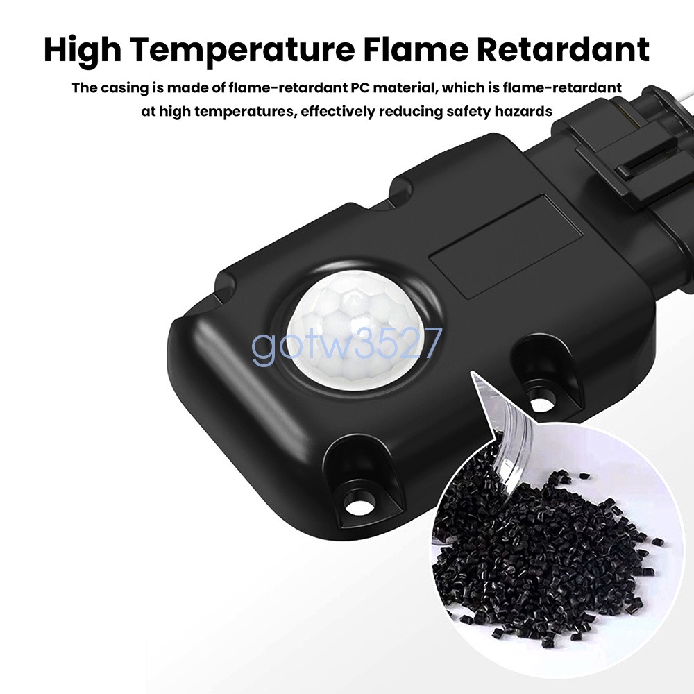 DC6-24V Infrared PIR Motion Sensor Detector LED Outdoor Waterproof Sensor Switch