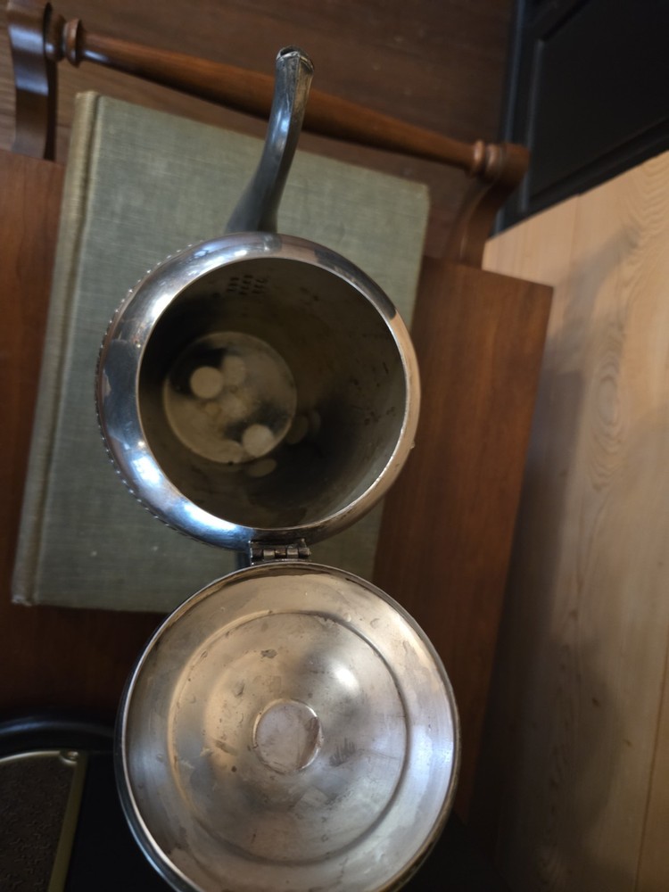 Vintage Silver Coffee Pot FB Rogers Silver Company 1883
