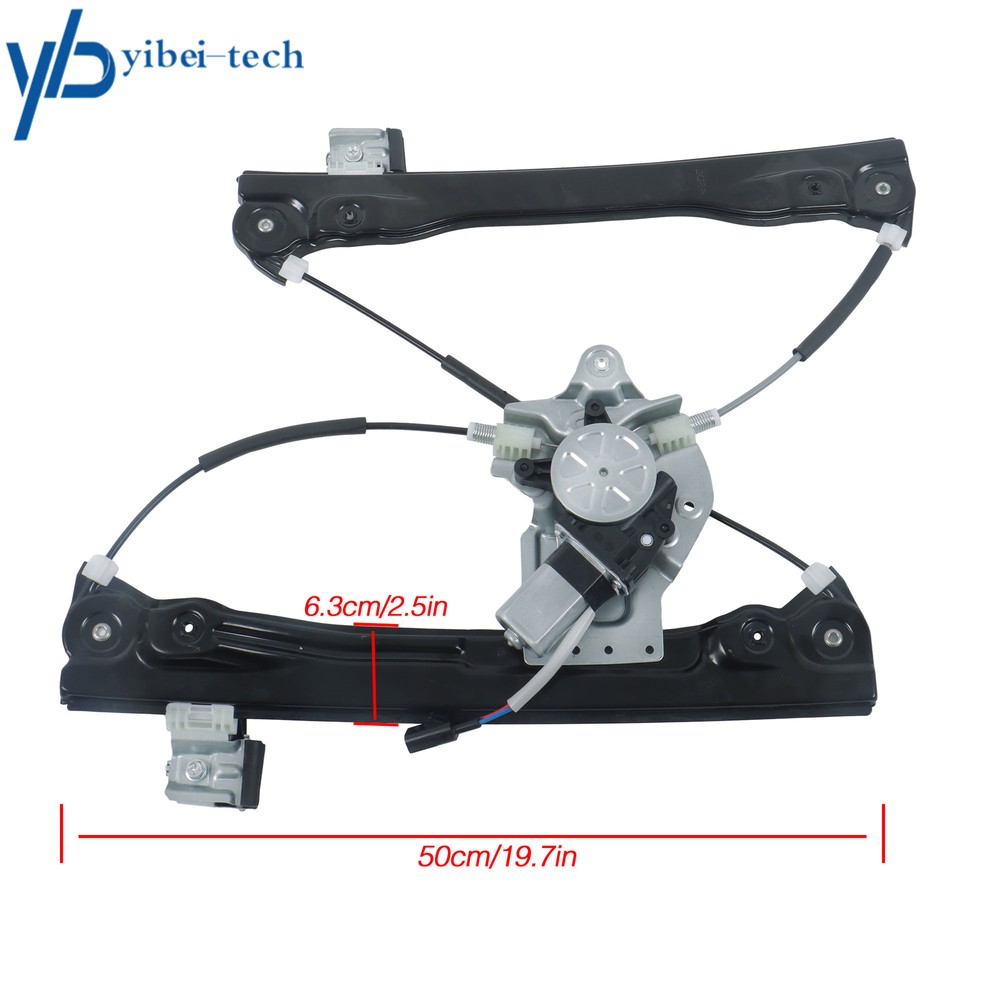 Front Driver Side Window Regulator Assembly w/ Motor For Chevy Cruze 2012-2015