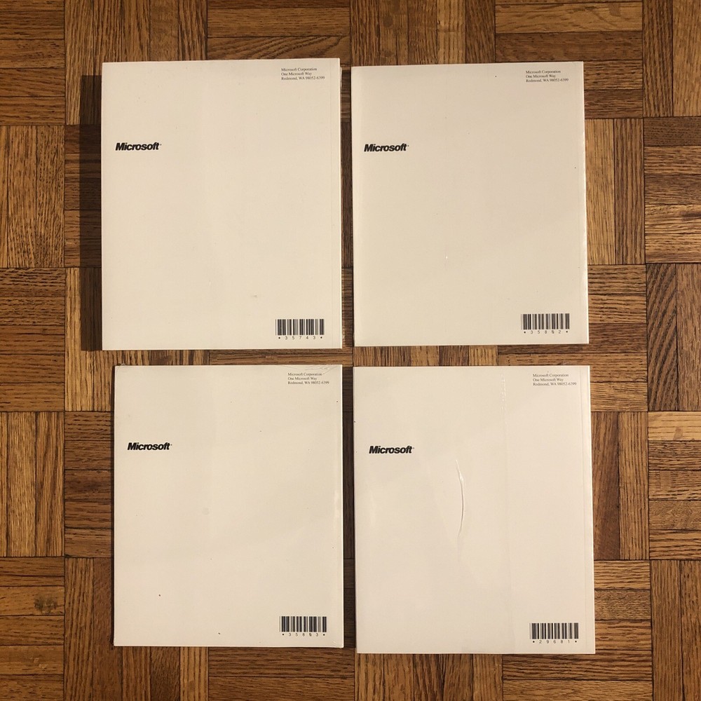 Microsoft Visual C++ 1.0 Professional Edition w/ Version 7.0 Update & Manuals