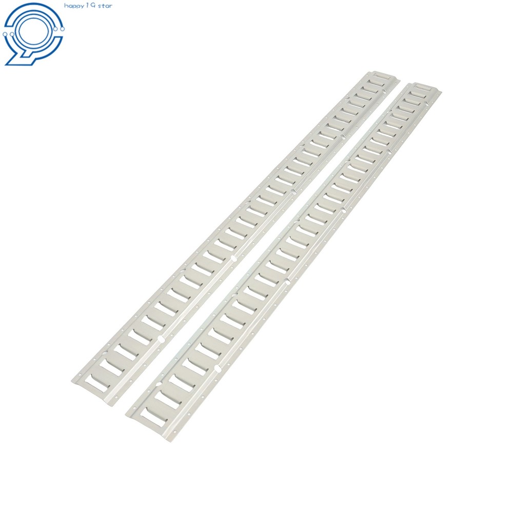 2PC 5' E-Track Tie-Down Rail For Truck Trailer Cargo Van Utility Galvanized