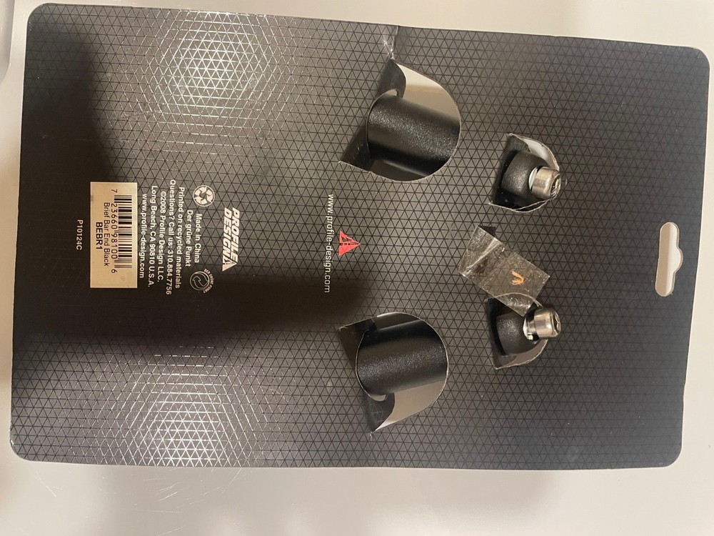 Profile Design Boxer Bar Ends Black