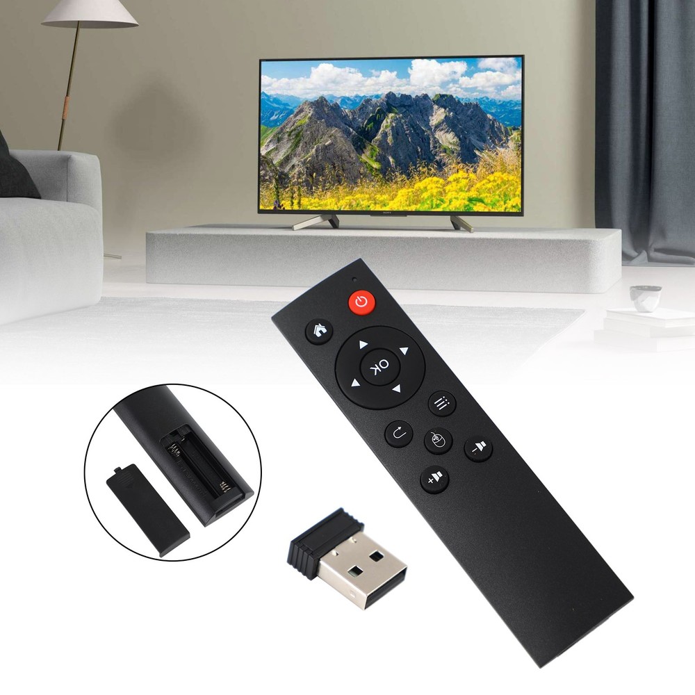🚀2.4G USB Mini Air Mouse Wireless Keyboard Remote Control For Android TV box PC