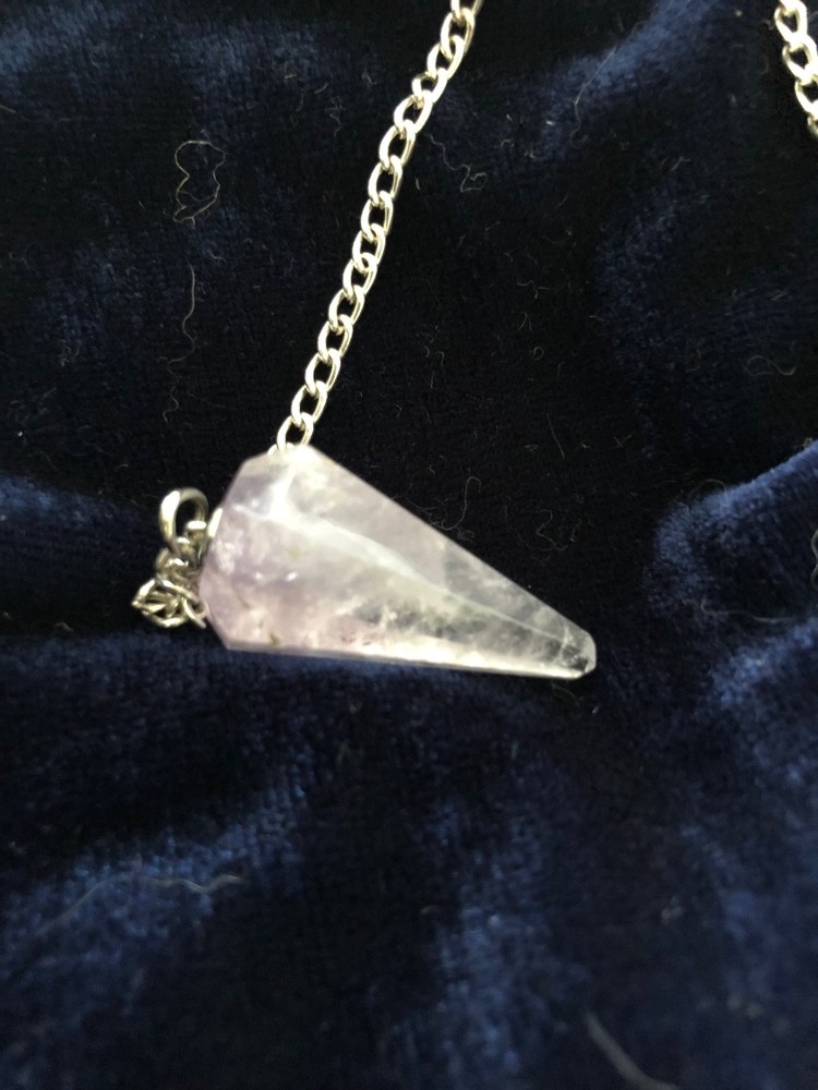 amethyst quarts pendulum new