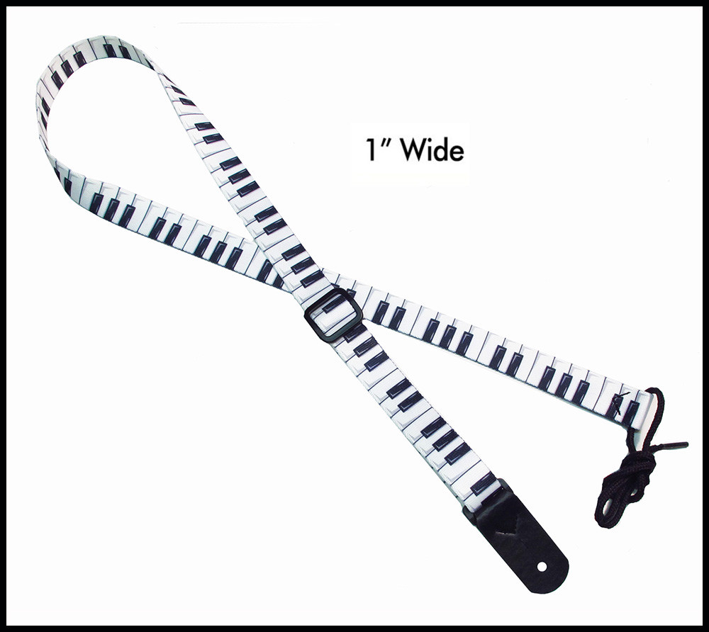 Legacystraps Mandolin Strap Ukulele Strap Piano Keys