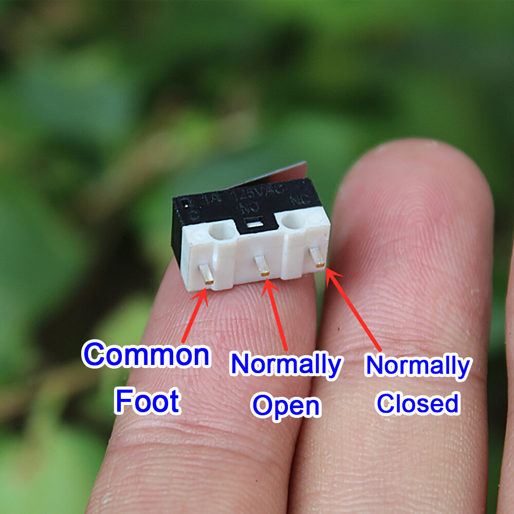 10x Ultra Mini Micro Switch Actuator Microswitch Limit Switch Miniature for DIY