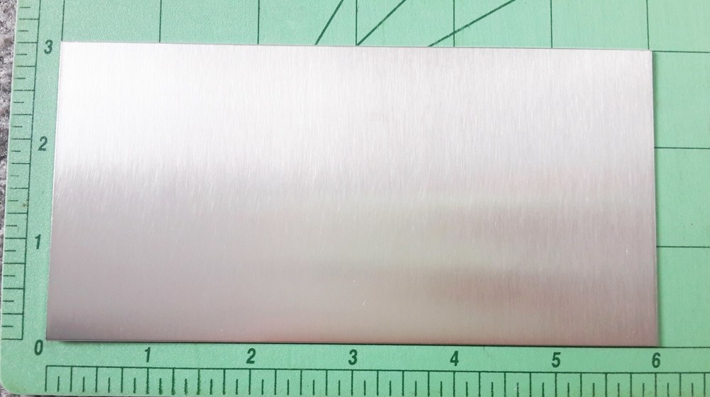 6" x 3" Solid 925 Sterling Silver Metal Sheet, 14-34 Gauge, Rectangular Blank