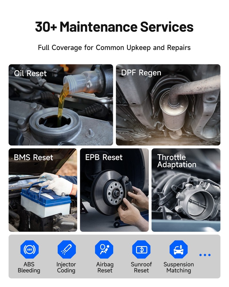 TOPDON Topscan Master All System Diagnostic Tool for iOS & Android Bidirectional