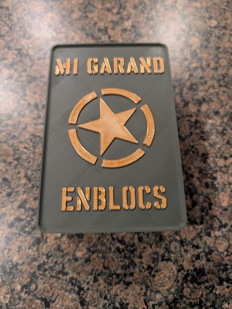 M1 Garand Enbloc Clip Storage Box (Box Only)