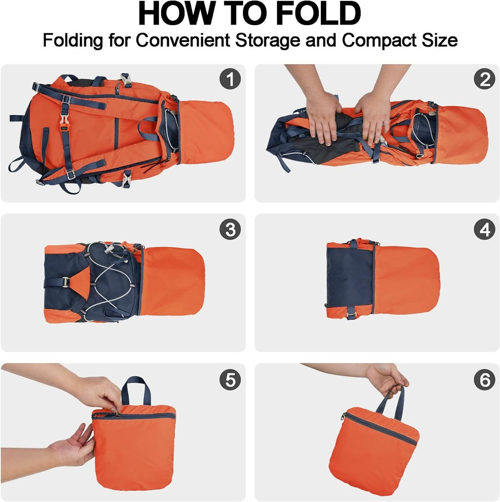 Ultra Lightweight & Packable Hiking Backpack 20L,Water-Resistant Foldable