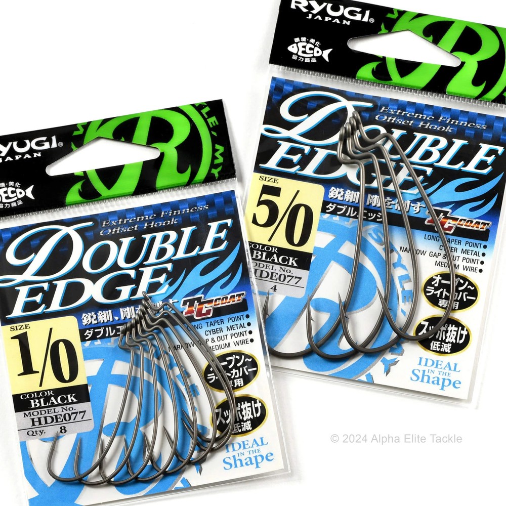 Ryugi Japan Double Edge Offset Hook