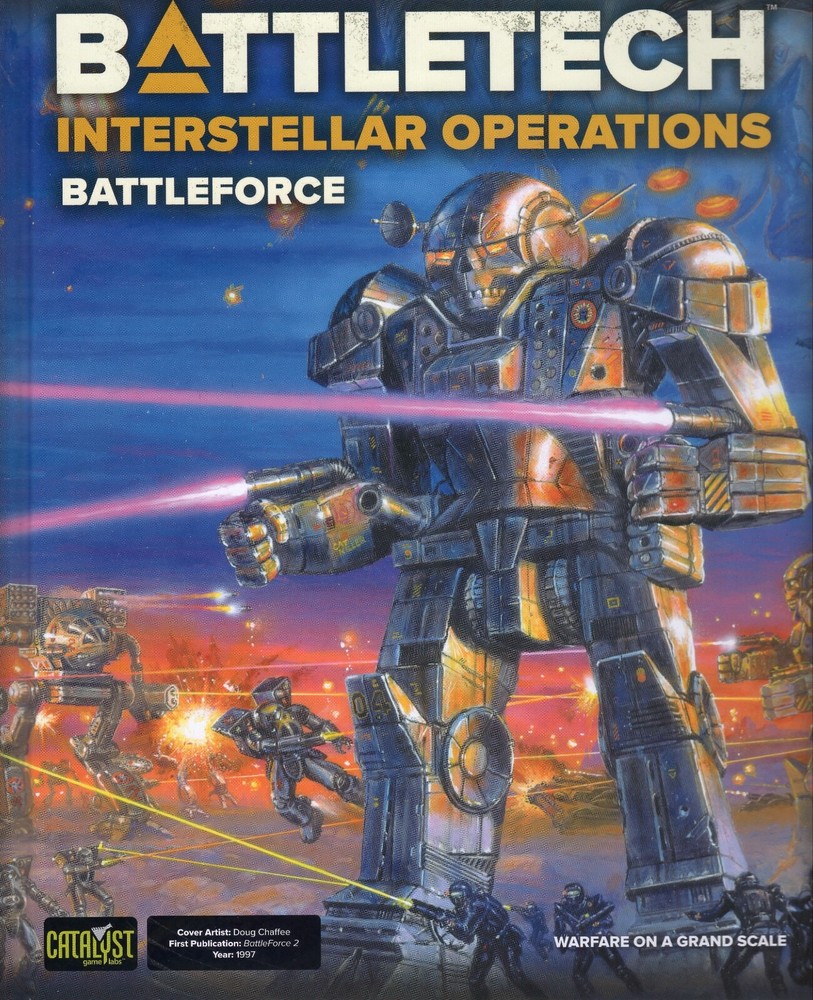 Catalyst Games Labs: BattleTech: Interstellar Operations - Battleforce (HC)