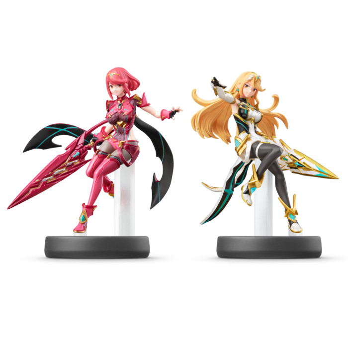 Nintendo Amiibo Super Smash Bros. Pyra & Mythra Set (Korean Release)