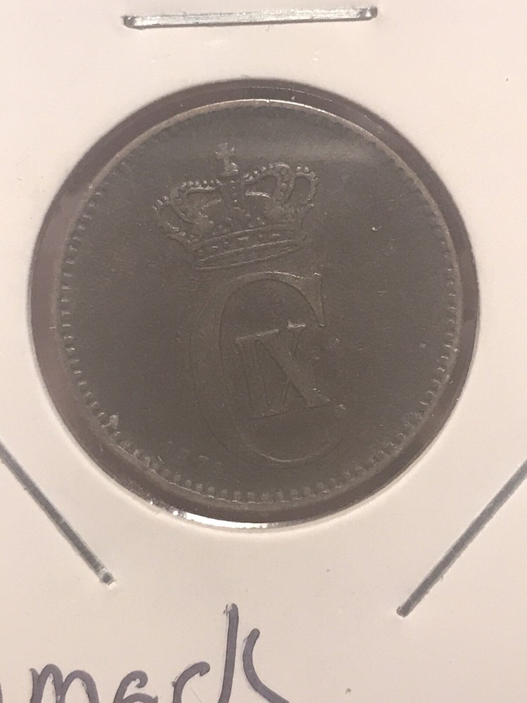 1874 Denmark 2 Ore KM # 793.1