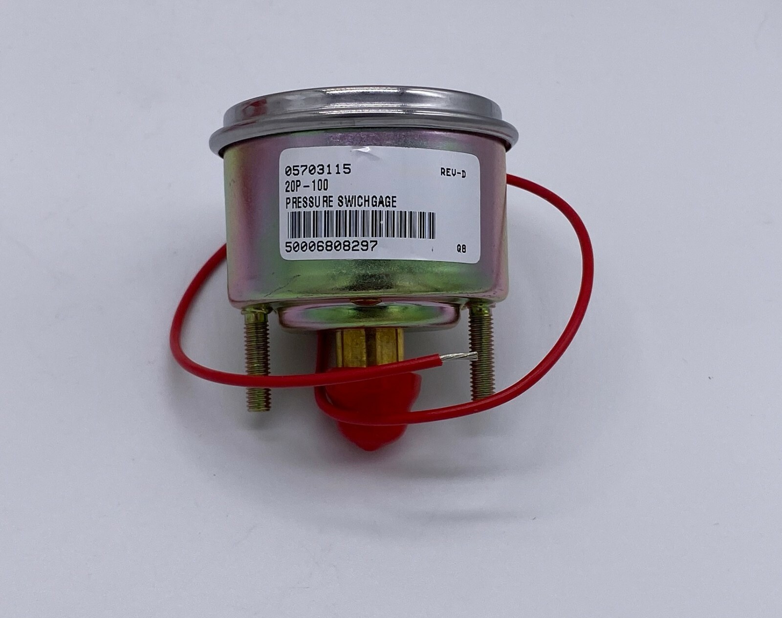 MURPHY 100 PSI OIL PRESSURE GAUGE 20P-100 05703115 CONST EQUIP CHIPPERS