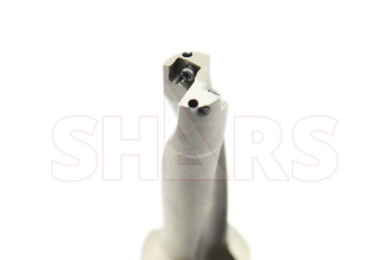 1PC 0.500" 3xD Coolant Through Indexable Drill + 2 SPMX Inserts !{