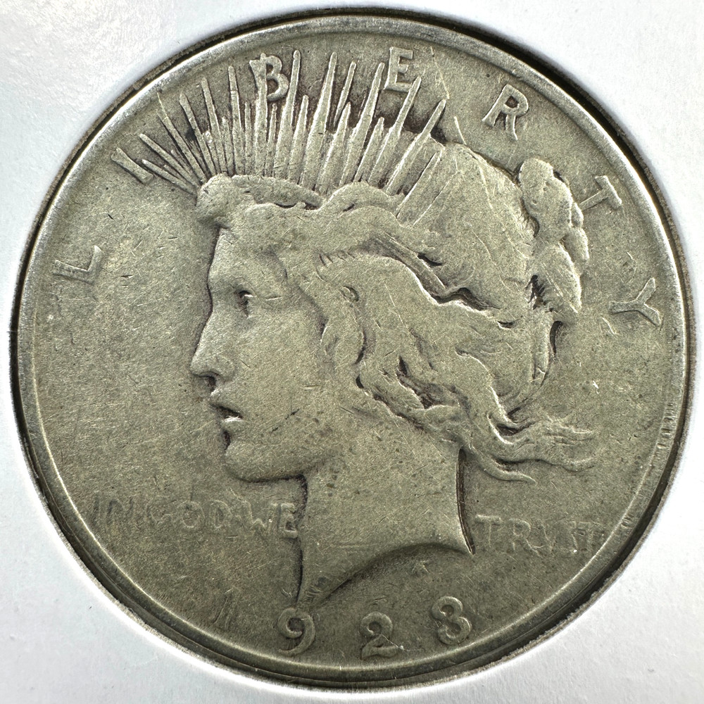 1923 $1 Silver Peace Dollar (89563)