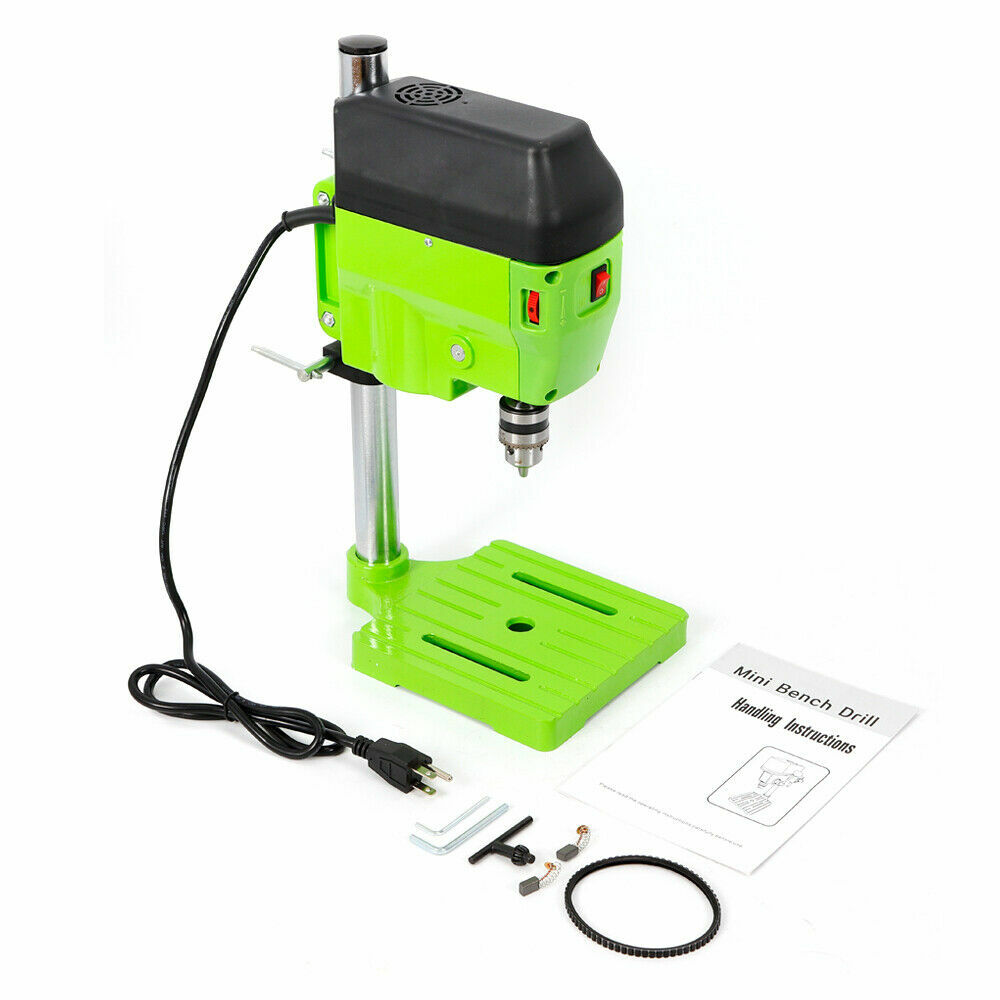 480W High Speed Portable Mini-Bench Drill Press Stand Precision Drilling Machine