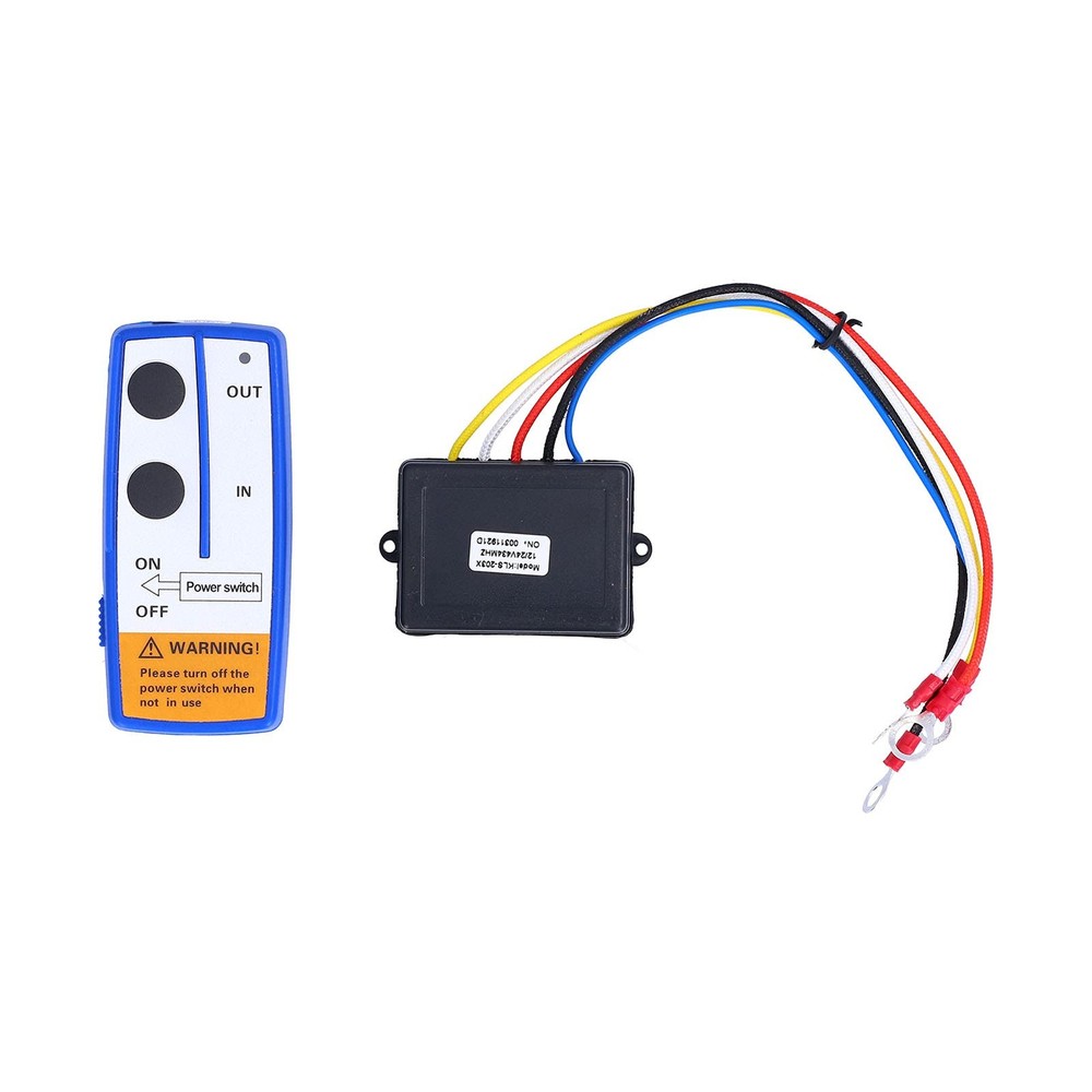 Dump Trailer Remote Kit-Winch Control Kit, 12V Electric Winch Remote...