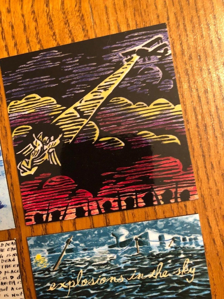 Explosions in the Sky fridge magnets