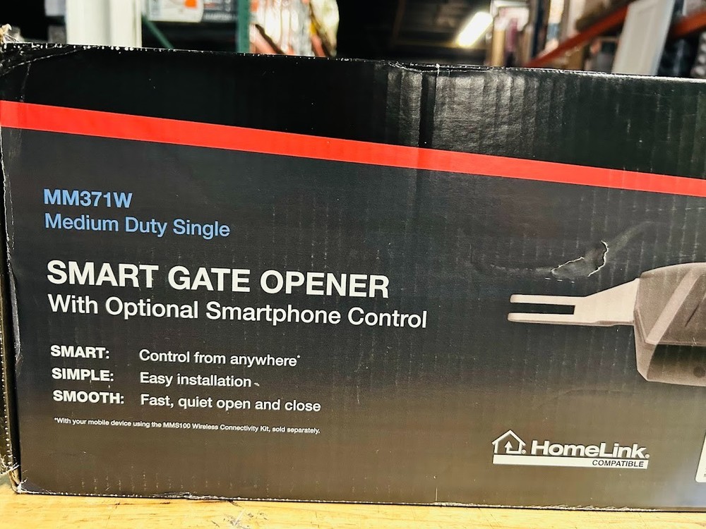 Mighty Mule MM371W Single Swing Automatic Gate Opener