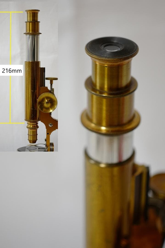 Antique Microscope Bausch & Lomb Griffith Club Model Microscope