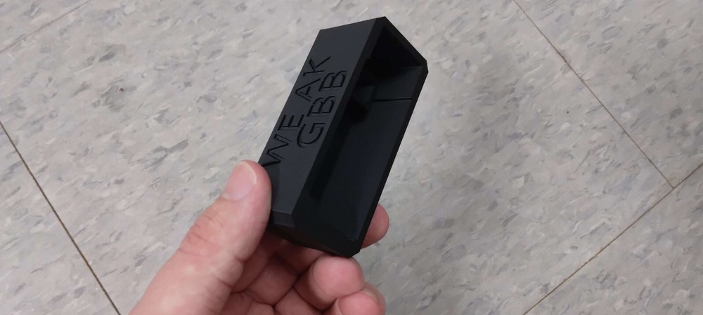 Airsoft WE AK GBBR Speedloader Adapter (Black)